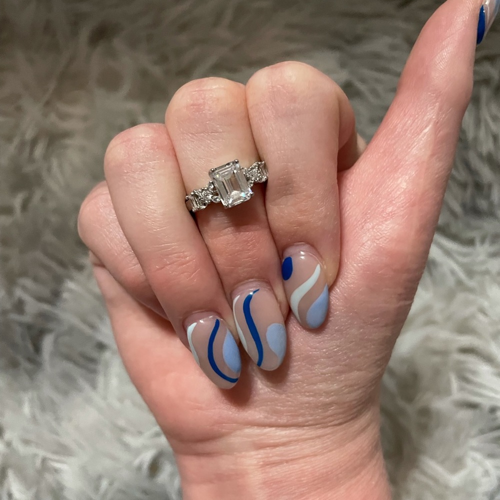 Sterling Candle Size 6 Ring